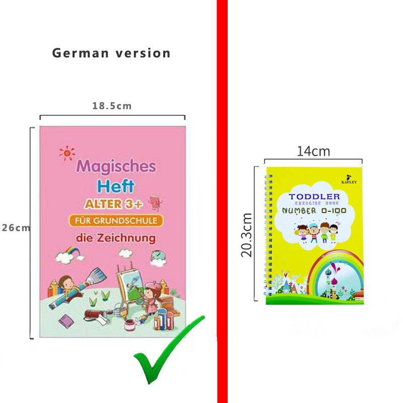 Children's Groove German Writing Stick