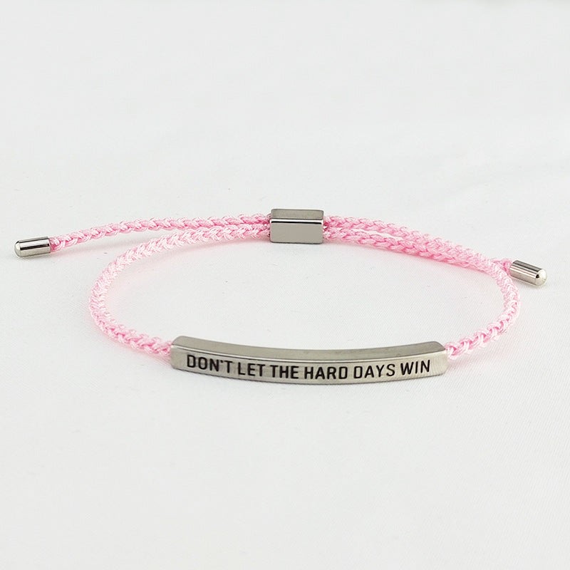 Hand-woven Adjustable Letter Carrying Strap Pineapple Rope