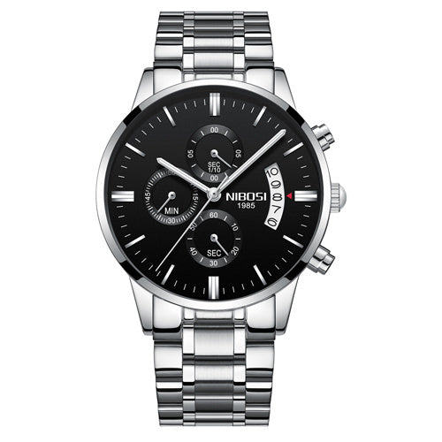 Top Brand Luxury Waterproof Full Steel Quartz Gold Clock Men