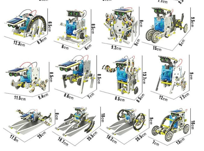 113-in-1 robot electric scientific educational toy