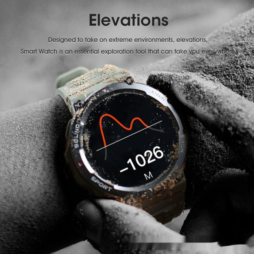 New Bluetooth Calling Three-proof Outdoor Sport Step Counting Waterproof Sleep Smart Watch