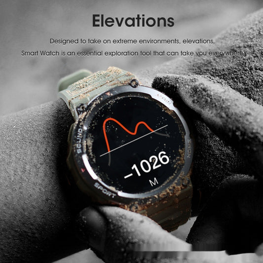 New Bluetooth Calling Three-proof Outdoor Sport Step Counting Waterproof Sleep Smart Watch