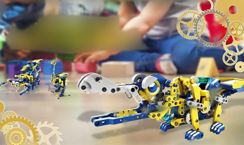 DIY Experiment 12-in-1 Hundred Battle Tianlong Educational Toy Model Assembly
