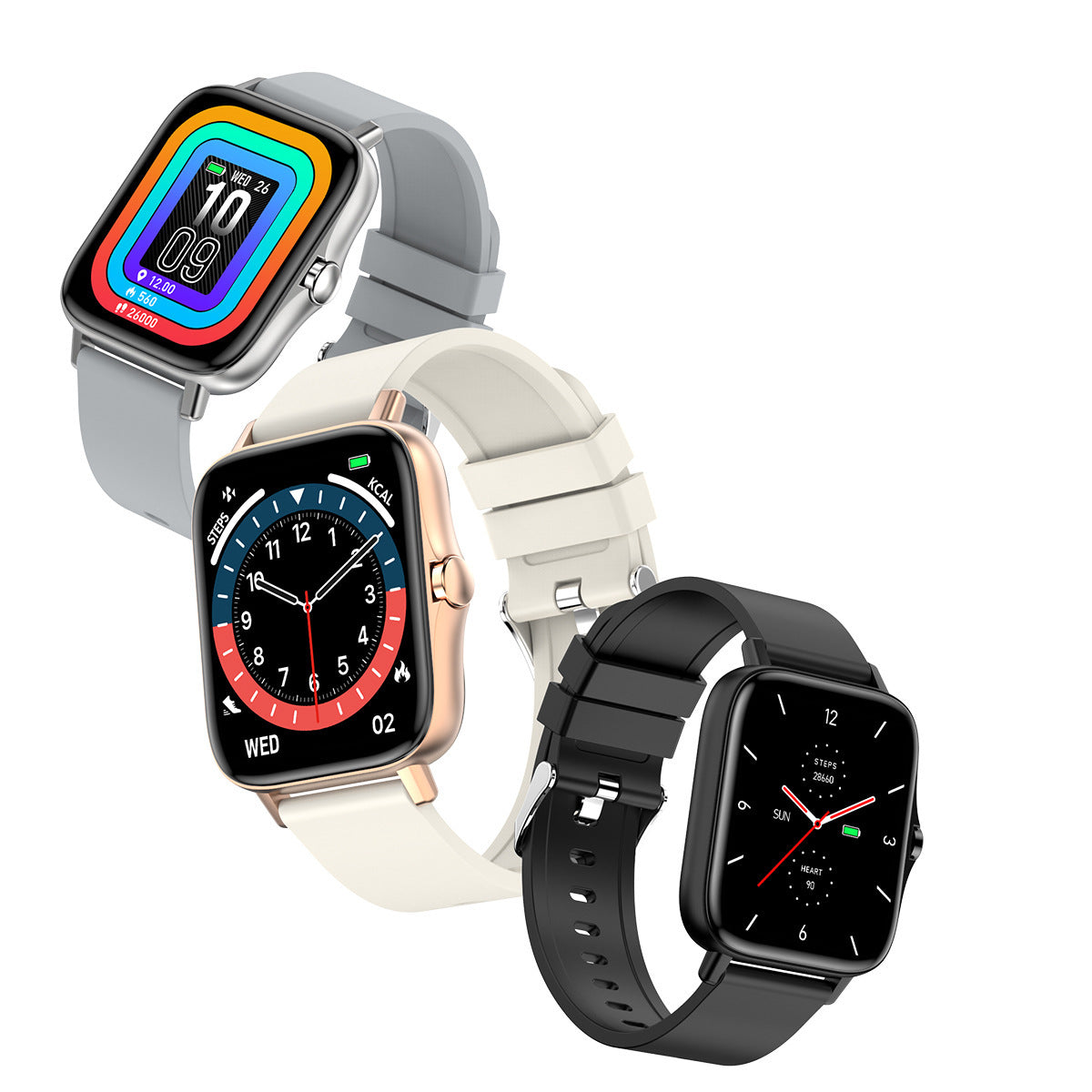 Heart Rate Blood Pressure Blood Oxygen ECG Bluetooth Music Sports Smart Watch