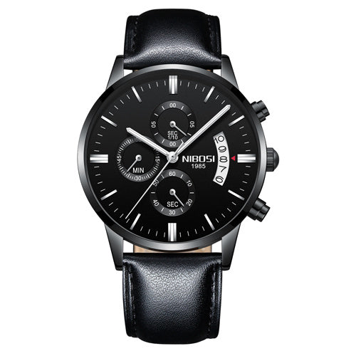 Top Brand Luxury Waterproof Full Steel Quartz Gold Clock Men