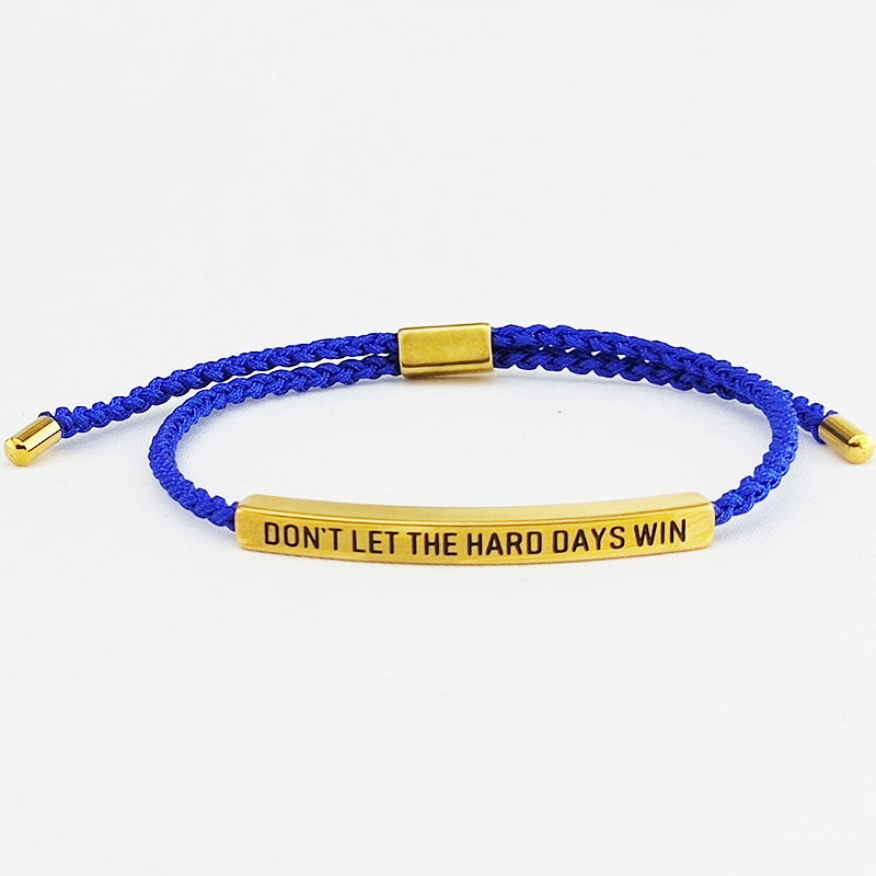 Hand-woven Adjustable Letter Carrying Strap Pineapple Rope