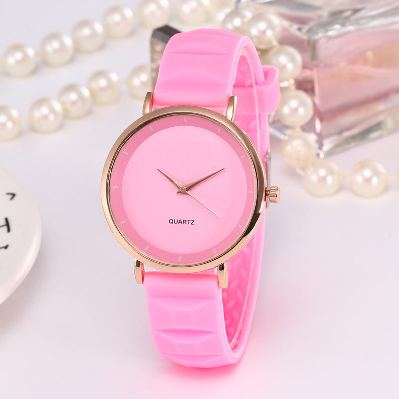 Men's Jelly Casual Silicone Watches