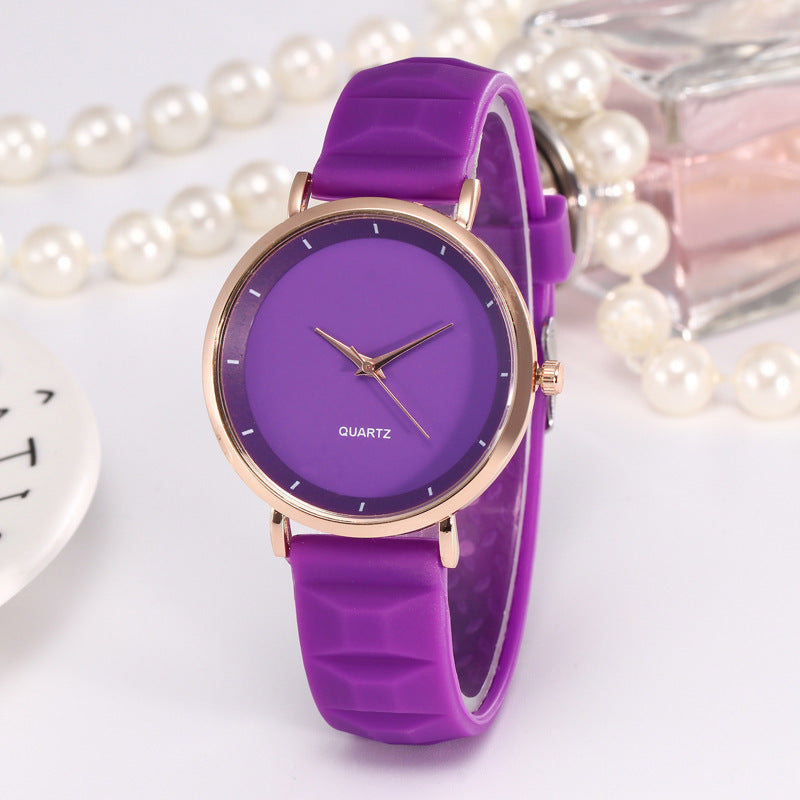 Men's Jelly Casual Silicone Watches
