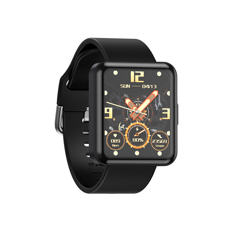 Smart Bluetooth Sports Watch Real-time Heart Rate Blood Oxygen Body Temperature Alarm Weather