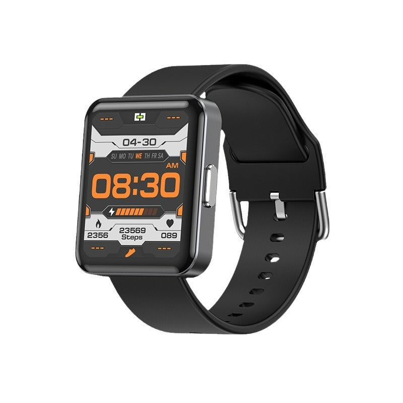 Smart Bluetooth Sports Watch Real-time Heart Rate Blood Oxygen Body Temperature Alarm Weather