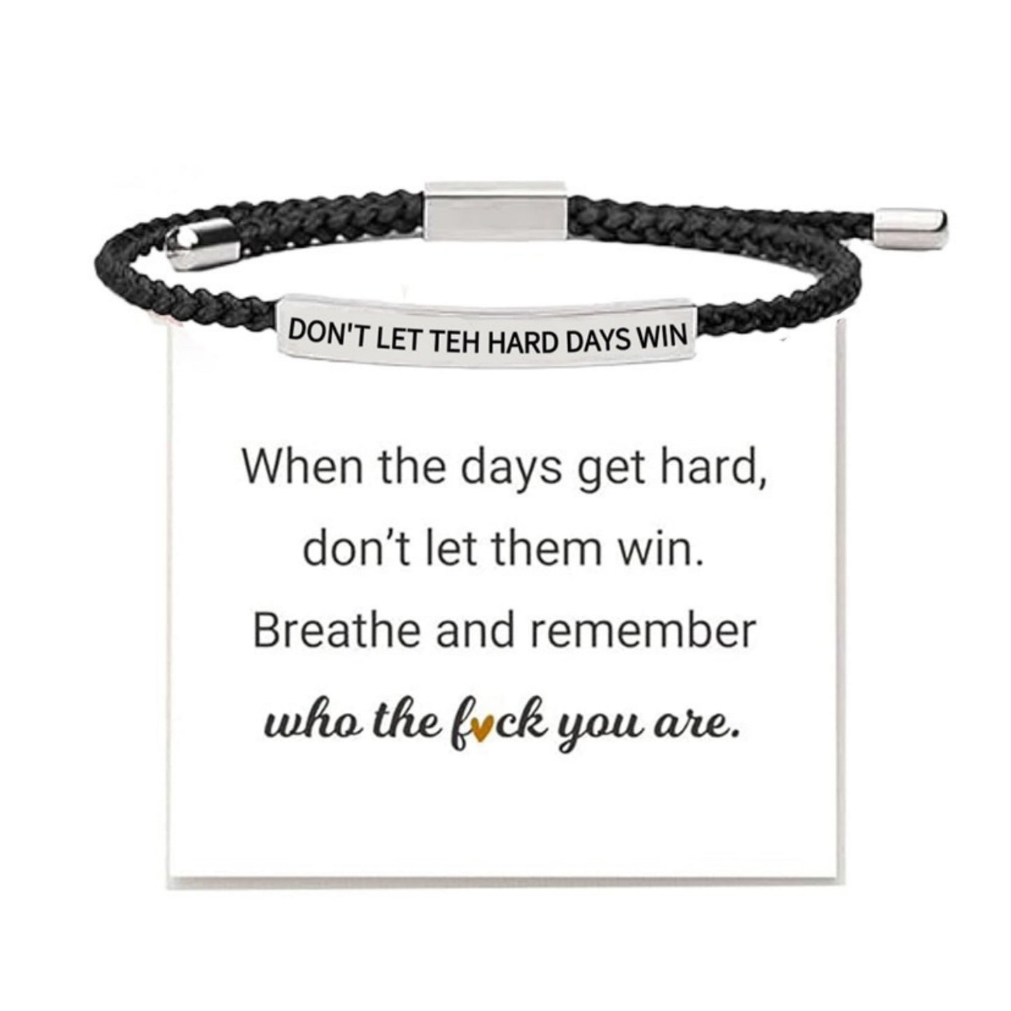 Adjustable Bent Tube Engraved Bracelet