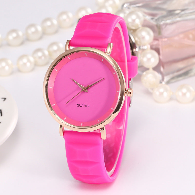 Men's Jelly Casual Silicone Watches