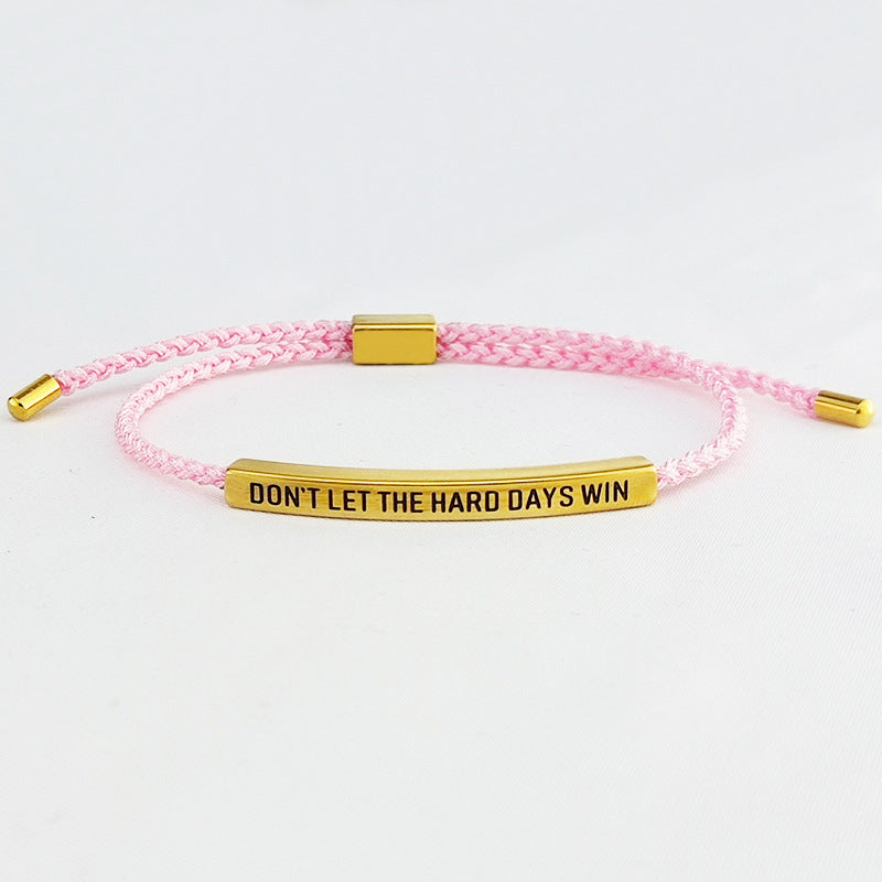 Hand-woven Adjustable Letter Carrying Strap Pineapple Rope