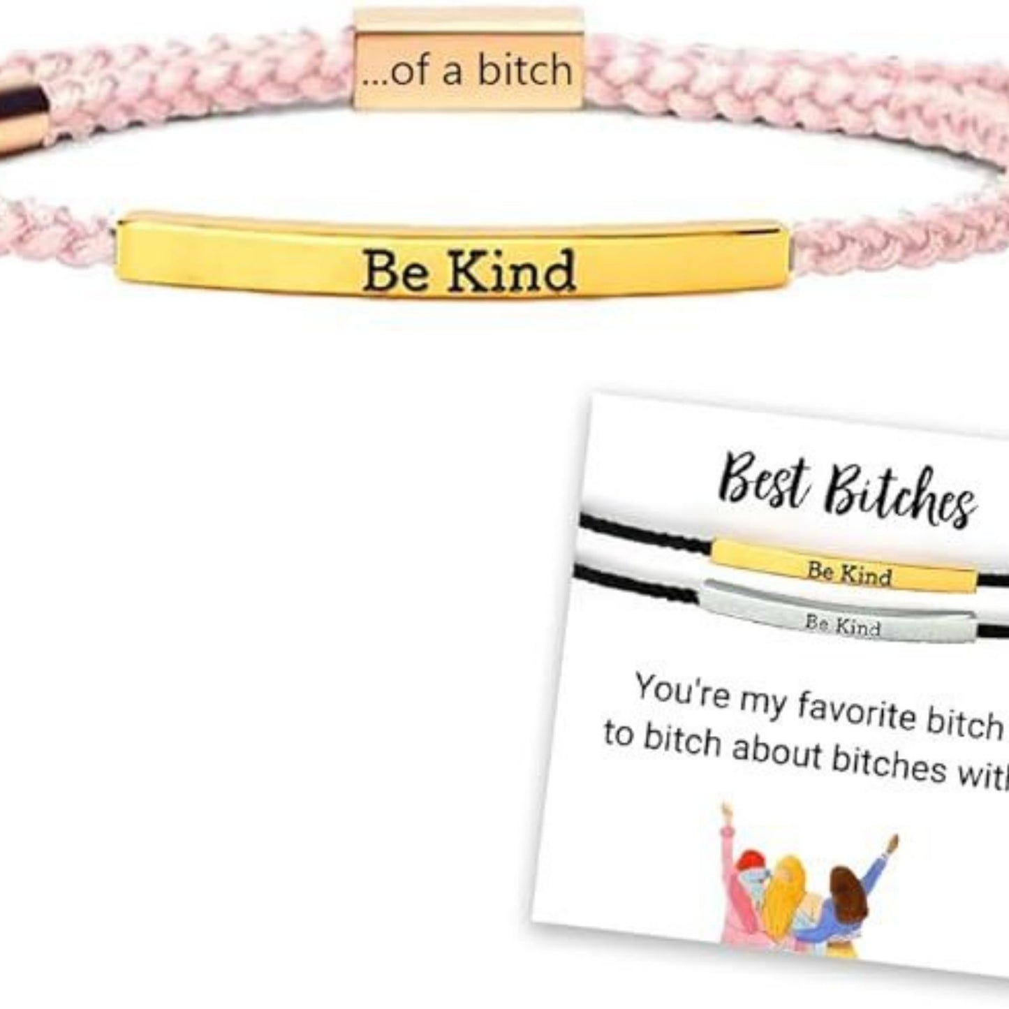 Adjustable Bent Tube Engraved Bracelet