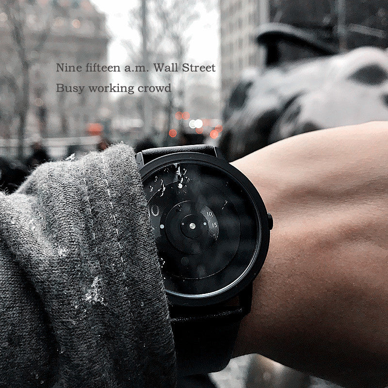 Men's handsless watches