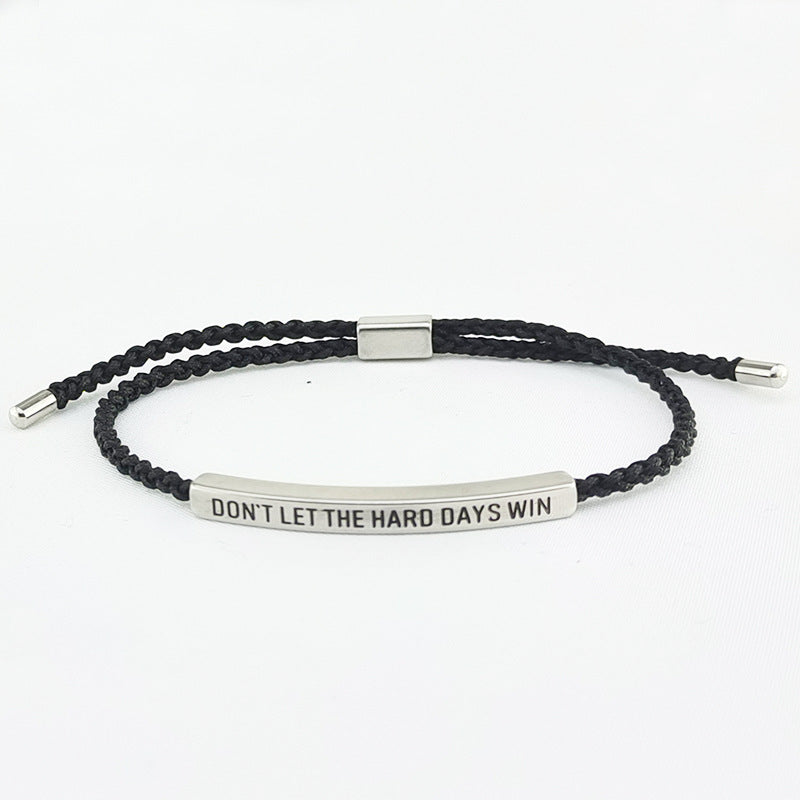 Hand-woven Adjustable Letter Carrying Strap Pineapple Rope