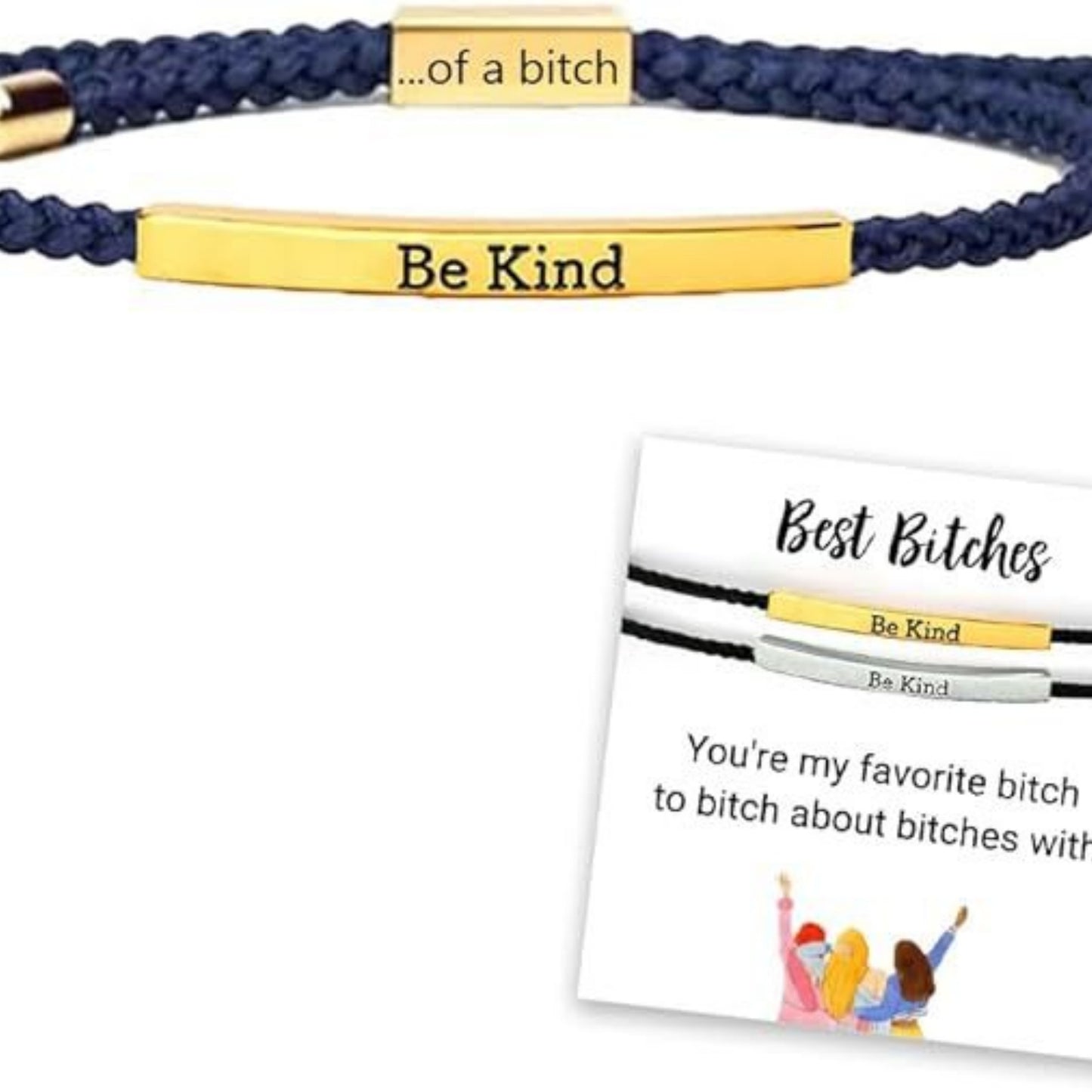 Adjustable Bent Tube Engraved Bracelet