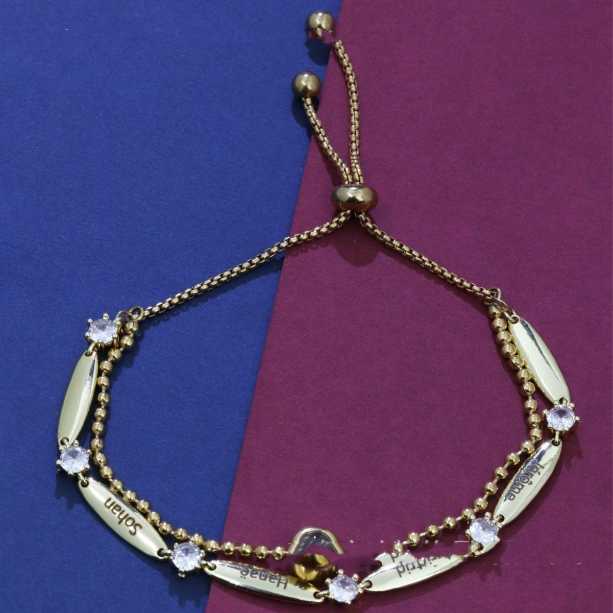 DIY Six Leaf Bracelet Bracelet