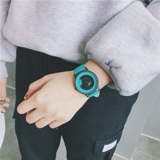 Men's handsless watches