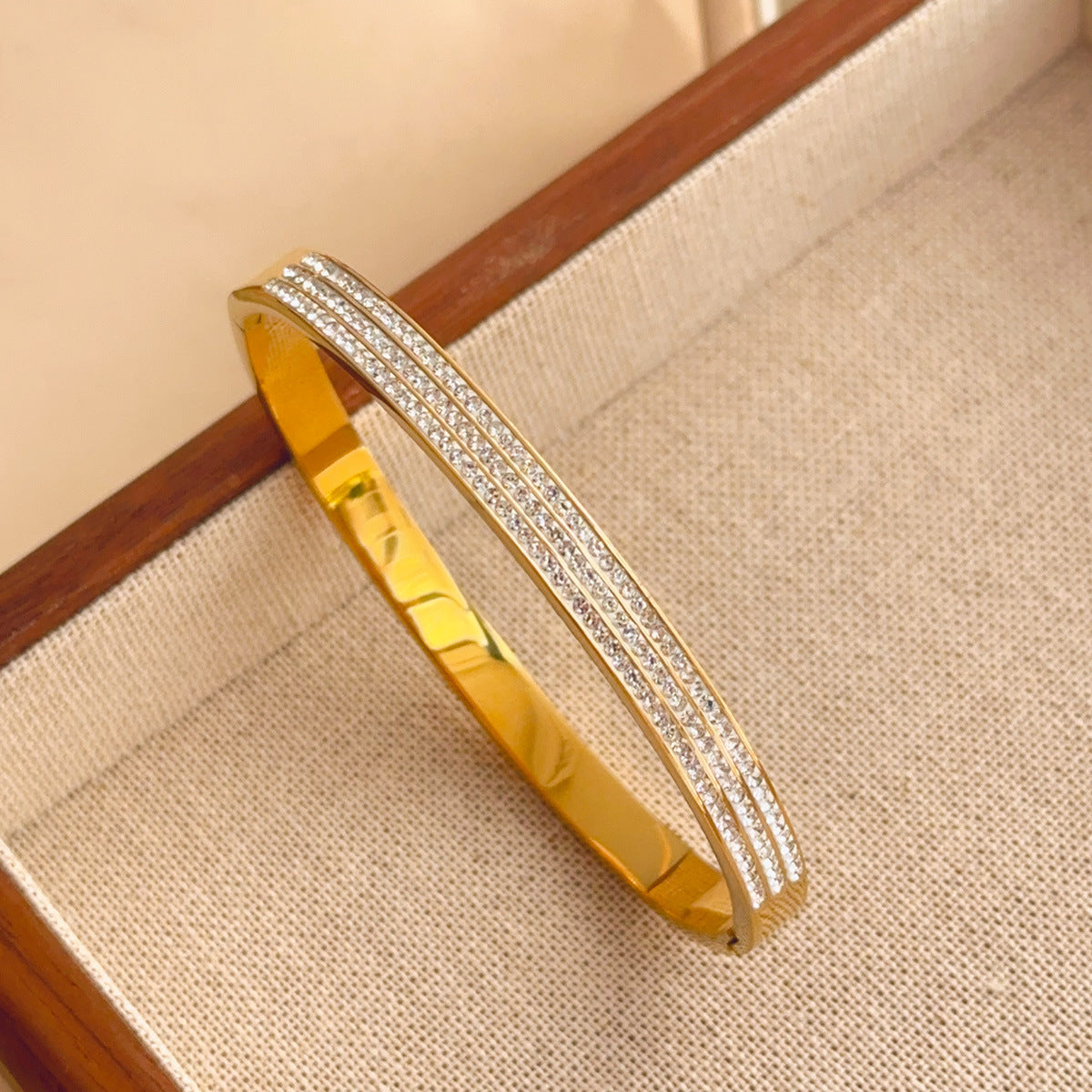 Titanium Steel Bracelet Women's Non-fading Fashion