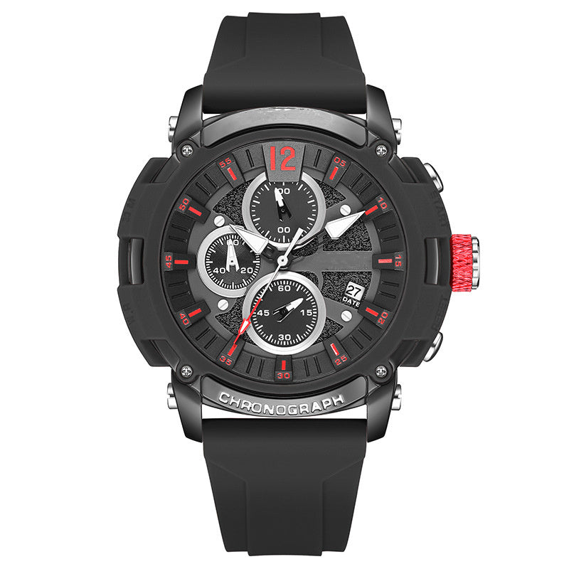 Men's Multi-function Timing Luminous Waterproof Watch