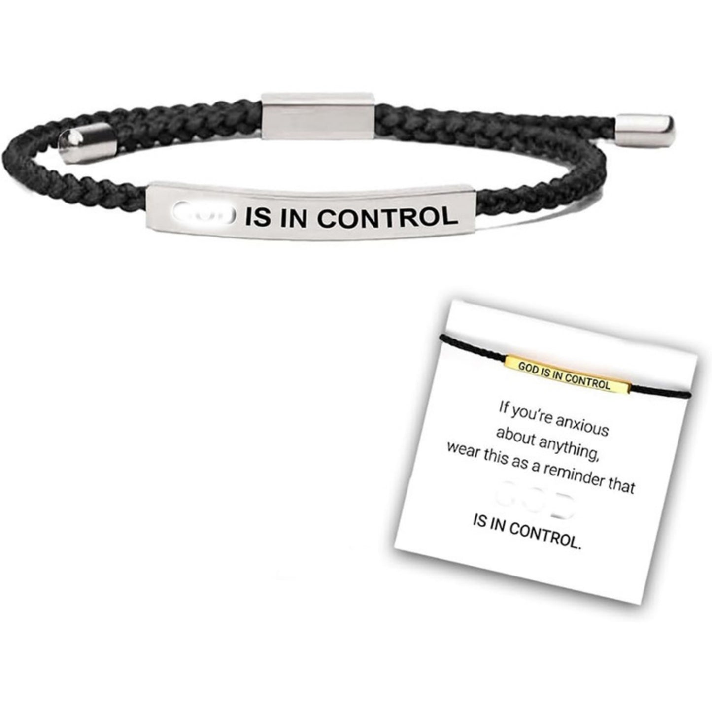 Adjustable Bent Tube Engraved Bracelet