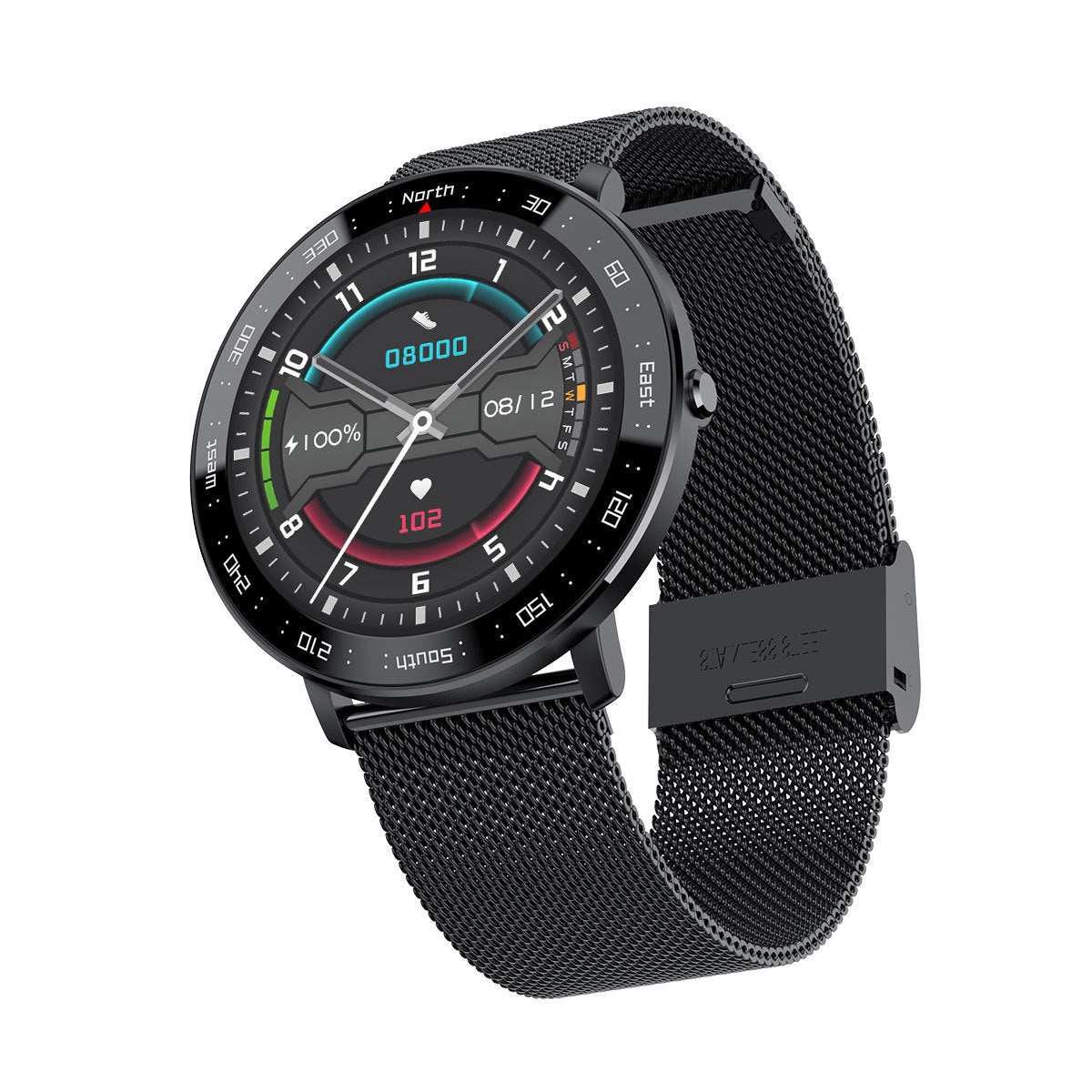 Heart Rate Blood Pressure Oxygen Multi-Functional Unique Watch