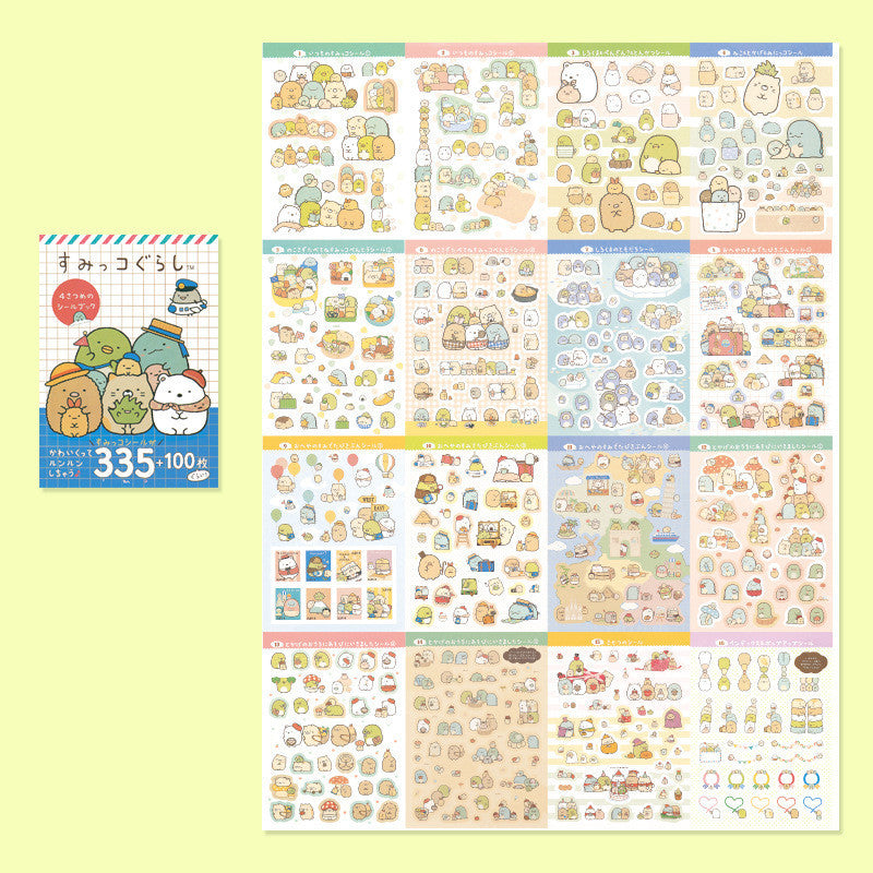 Writing Paper Stickers Hand Account DIY Decoration 16Pieces