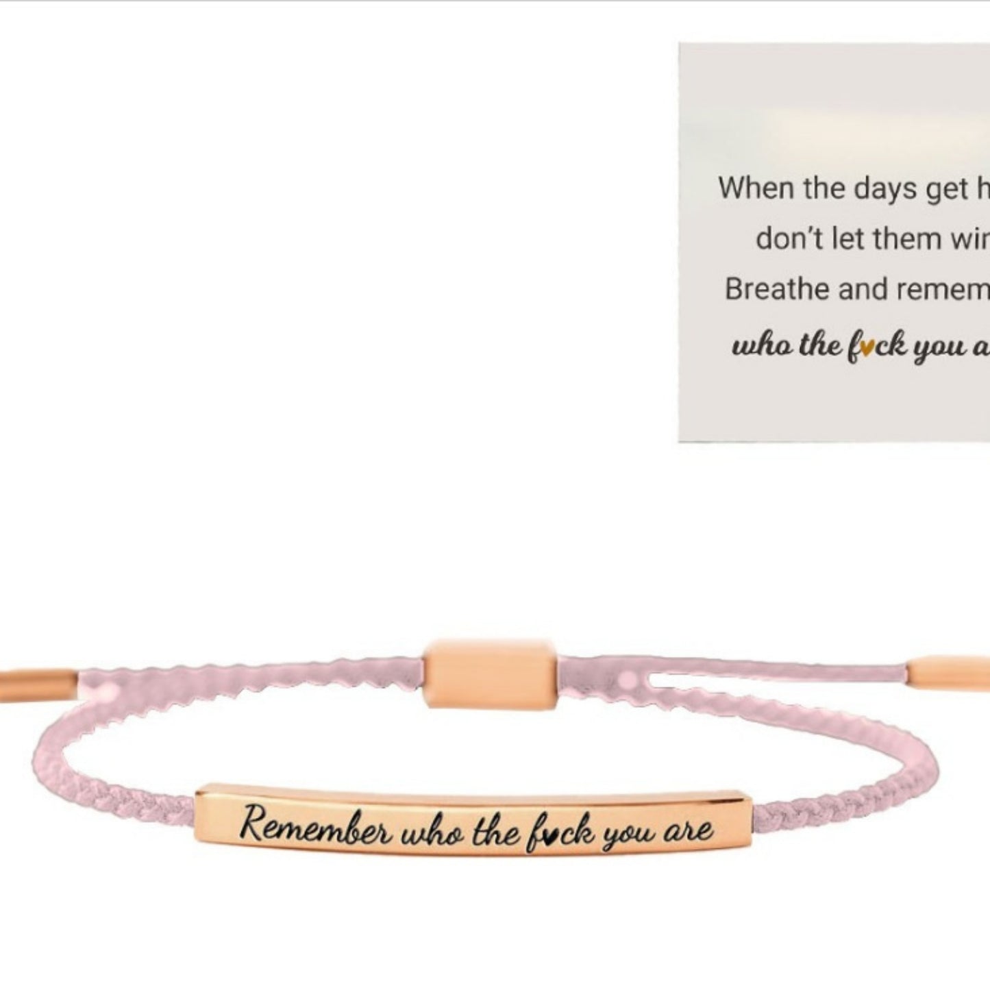 Adjustable Bent Tube Engraved Bracelet