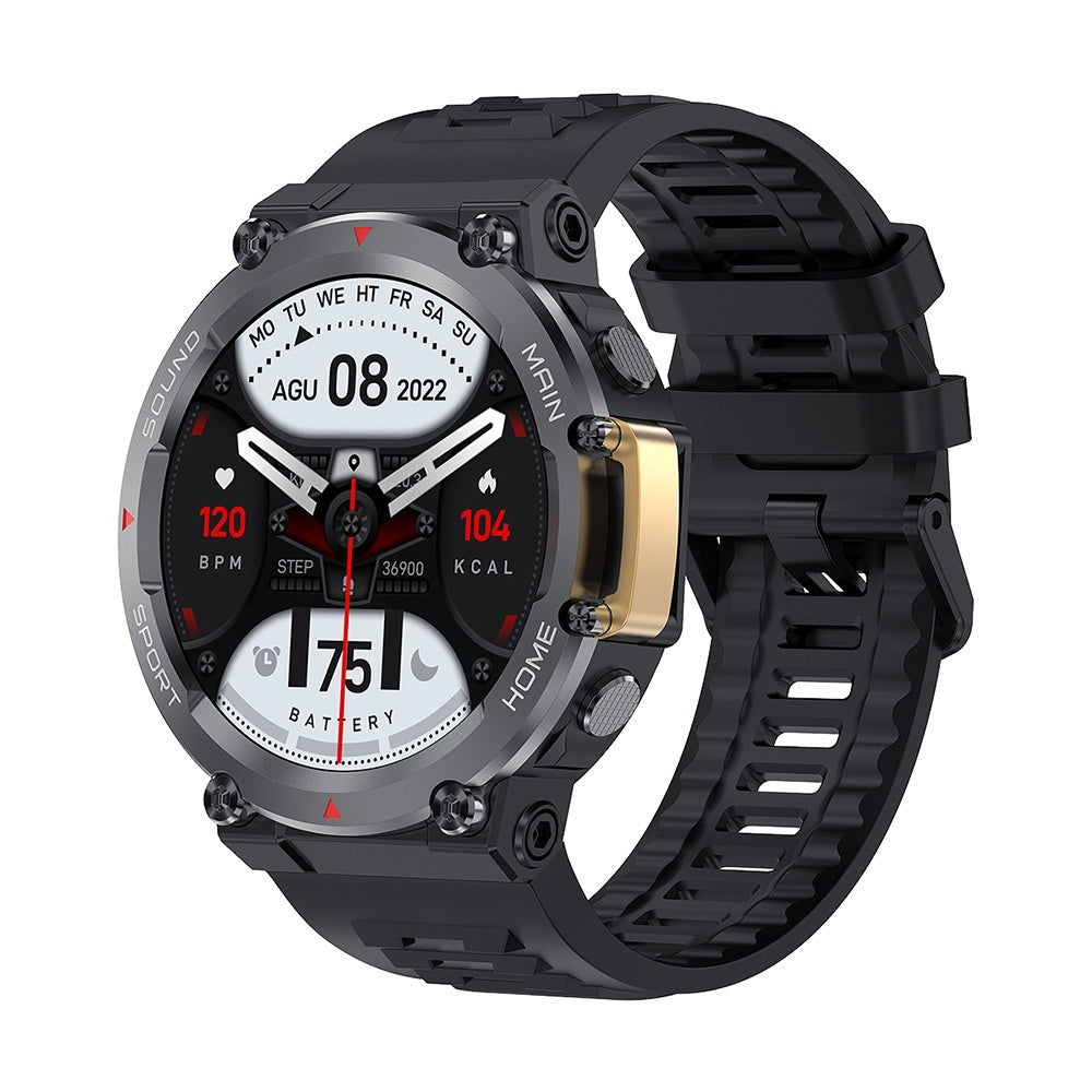 New Bluetooth Calling Three-proof Outdoor Sport Step Counting Waterproof Sleep Smart Watch