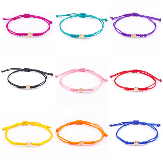 Love Woven Hand Strap Couple Hand-woven Adjustable Red Rope