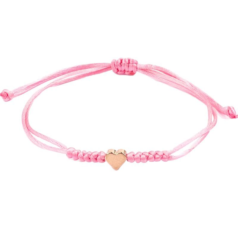 Love Woven Hand Strap Couple Hand-woven Adjustable Red Rope