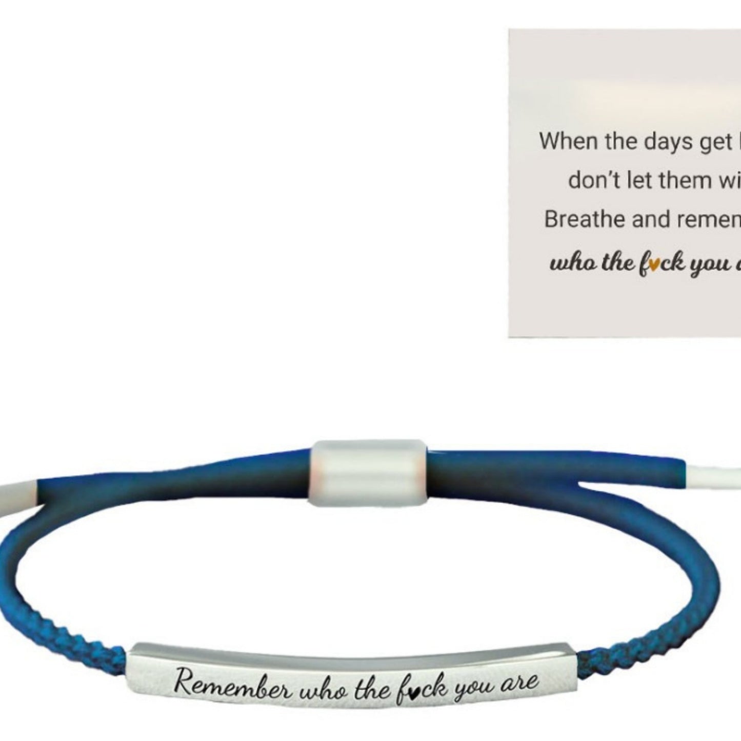 Adjustable Bent Tube Engraved Bracelet