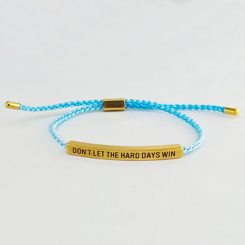 Hand-woven Adjustable Letter Carrying Strap Pineapple Rope