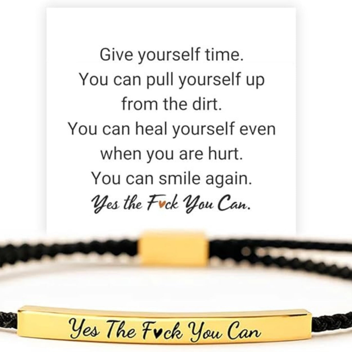 Adjustable Bent Tube Engraved Bracelet