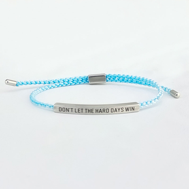 Hand-woven Adjustable Letter Carrying Strap Pineapple Rope